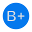 B+ icon