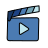 doodle style microsoft films & tv icon