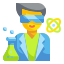 external-scientist-laboratory-wanicon-flat-wanicon icon