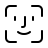 parakeet line style face id icon