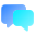 liquid glass color style 통신 icon