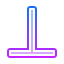 gradient style 수직선 기호 icon