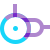 water color style angle grinder icon
