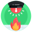Allarme antincendio icon