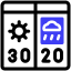 운전자 안전 날씨 icon