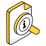 externe-Suche-Info-künstliche-und-Intelligenz-flache-Icons-Vektorenlab icon