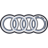 color hand drawn style audi icon