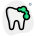 Tooth cleaning foaming gel isolated on a white background icon