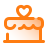 pulsar gradient style wedding cake icon