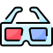 3d glasses icon