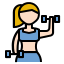 Mujer de pie icon