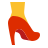 color style heel icon
