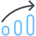 pastel color style positive dynamic icon