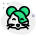 happy smiling hamster face with eyes closed emoticon icon