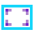 water color style full page view icon