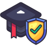 education insurance icon