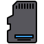 micro sd card icon