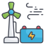 Energie Dreieck Zeichen icon