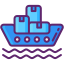 Barco de carga icon