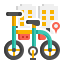Bicicleta electrica icon