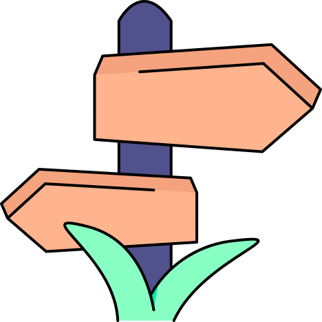 road sign icon