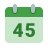 Календарная неделя 45 icon