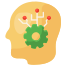 brain settings icon