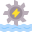 外部水力发电可再生能源 kmg 设计平面 kmg 设计 icon