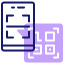 external-qr-scan-logistic-service-inipagistudio-lineal-color-inipagistudio icon