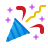 Confettis icon