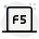 F5, Refresh key function computer button layout icon