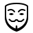 Guy-Fawkes-Maske icon