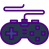 gamepad-externo-juegos-prettycons-color-lineal-prettycons-1 icon