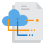 외부-Cloud-Document_1-비즈니스 및 금융-itim2101-플랫-itim2101 icon