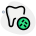 Accumulation of bacteria in corner of the teeth despite brushing icon