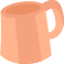 wooden mug icon