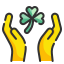 Ganze Hand icon