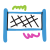 scribby style sport net icon