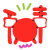 scribby style drum set icon