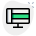 Stripes pattern on a computer software dashboard icon