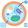 Petri disc icon