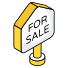 placa-de-venda-externa-ícones-planos-imobiliários-vetoreslab-4 icon