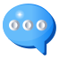 Balão de Fala Com Pontos icon