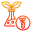 plant in flask icon