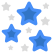 glowing stars icon