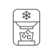 máquina de hielo icon