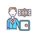 keeping money icon