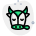 tired cow face emoji with sweat drop icon