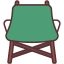 camping chair icon