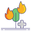incendio boschivo icon